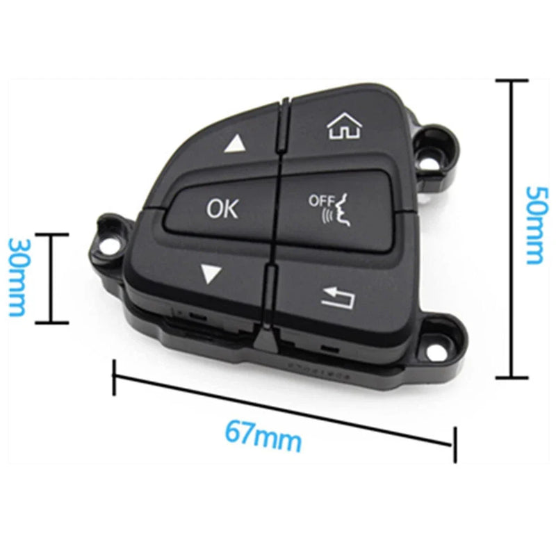 Mercedes W205 C253 C300 Black Steering Wheel Left Cruise Control Switch