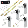 Honda Foreman 450 TRX450 2 x Tie Rod Ends Kit w/ Nut Pin (1998–2004)