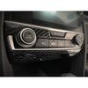 16-21 Honda Civic Carbon Fiber Look A/C Switch Cover Trim (2016-2021)