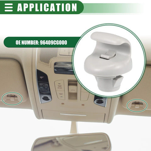Nissan Sentra Sun Visor Holder Clip (2015-2019)