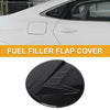 Hyundai Elantra 2021-2025 Carbon Fiber Black Fuel Tank Door Cap