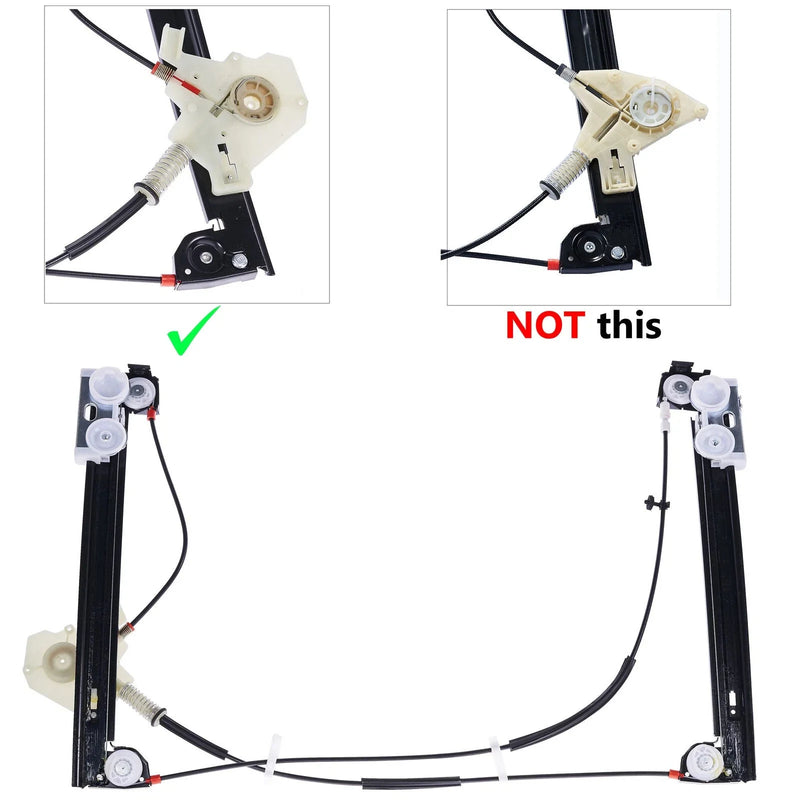 Mini Cooper R50 R52 R53 Front Right Window Regulator (2002-2005)