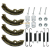 E-Z-GO Yamaha Gas Electric Golf Cart Brake Shoes with Springs Pins