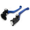 Suzuki DRZ400S DRZ400SM DRZ400E Pivot Clutch Brake Levers  Blue (00-22)