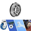 Deep Groove Ball Bearings 22x56x16mm 1 Pc Silver Tone