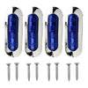 Marine Boat Lamp 12-24V 4x Blue Courtesy Lights