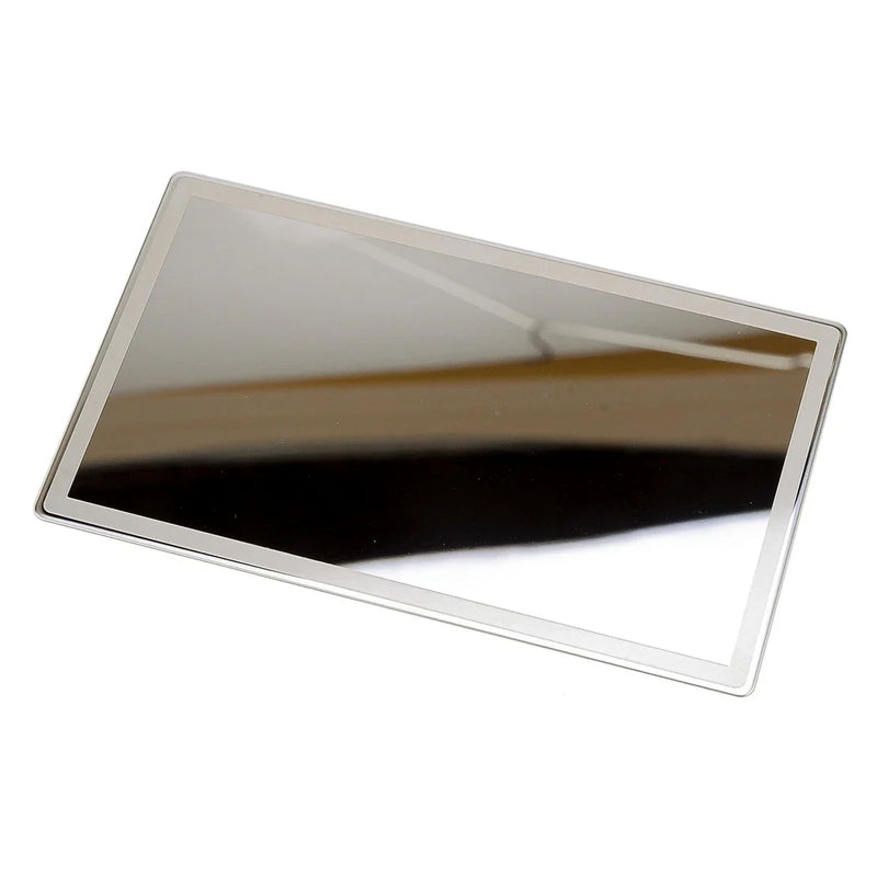 Car Accessories Stainless Steel Sun Visor Makeup Mirror