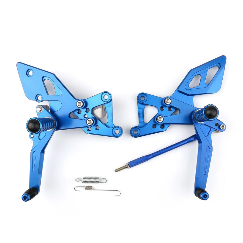 2014-2020 Yamaha YZF R25 R3 CNC Adjustable Rearsets Footrests (2014-2020)