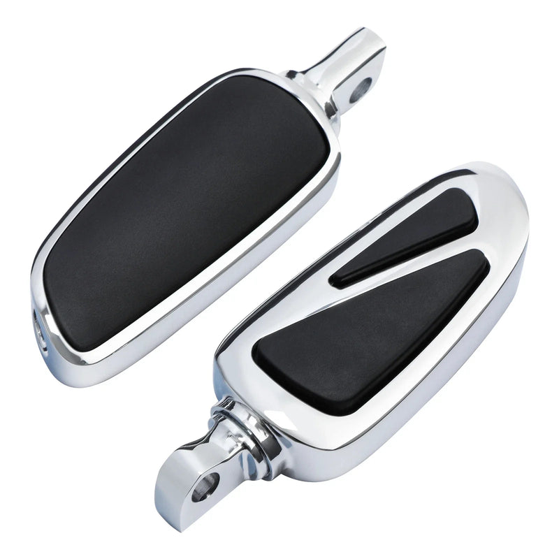 Harley Touring Sportster XL883 1200 Chrome Male Mount Footrest Pegs