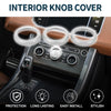 Land Rover Range Rover Vogue Media Tune Knob Cover 4 x (2014-2017)