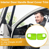 Jeep Wrangler JK 2DR (2011-2017) 2 x Green Interior Door Handle Bowl Cover Trim