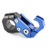 Helmet Luggage Bag - Blue 22MM 7/8" CNC Scooter Handlebar Hook