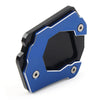 BMW F800 GS / ADV CNC Blue Kickstand Foot Extension Pad (2015-2017)