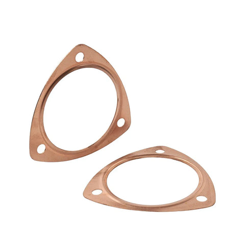 Chevy SBC BBC 2 x 3.5" Copper Header Pipe Collector Flange Gaskets