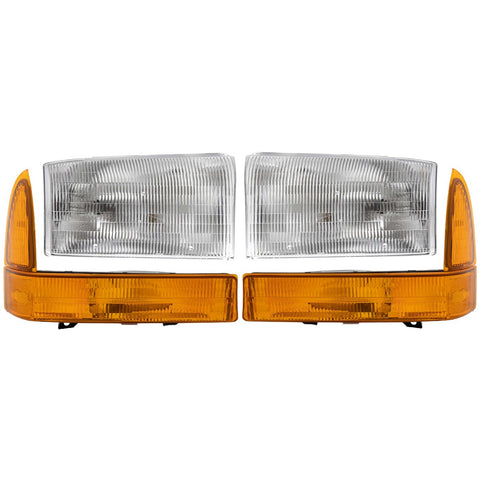 Headlight Kit For 99-01 Ford F-250 Super Duty 00-01