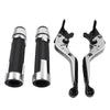Daytona 675 R Silver Extendable Brake Clutch Levers & Handlebar Grips