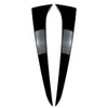 Skoda Kamiq Gloss Black Rear Window Side Wing Trim Covers (2019-2023)