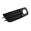 Audi A4 S4 Left Front Fog Light Grille Cover w/Chrome Ring (2008-2012)