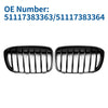 BMW X1 F48 Pair Front Upper Bumper Grille (2016 - 2022)