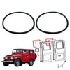 Toyota Land Cruiser J40 BJ42 FJ40 HJ45 1974-1984 Rear Swing Door Glass Weatherstrip