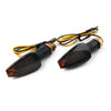 Mini 14 Black Universal LED Turn Signal Light Indicators (No Year Specified)