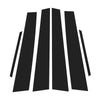 Lexus ES 6 Pcs Black Door Pillar Window Trim (2013-2018)