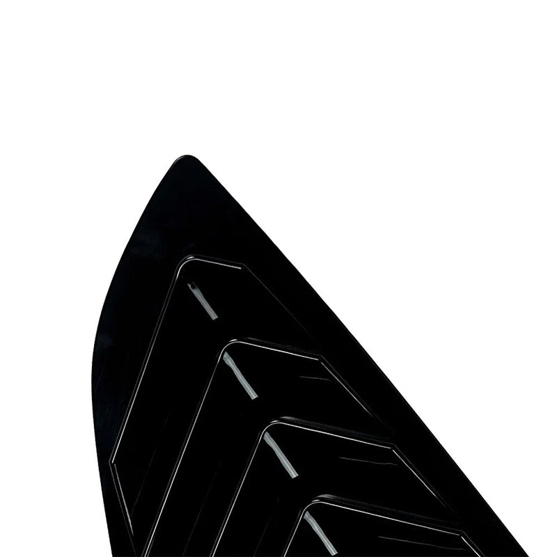 BMW 2-Series F44 Gloss Black Rear Window Quarter Louver Vent Covers (2020–2023)