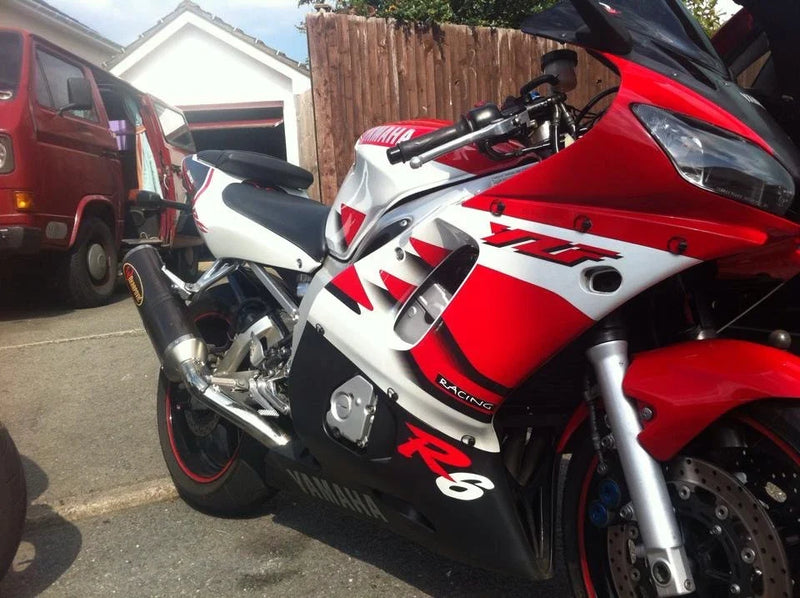 Yamaha R1 R6 Ducati 4 x dzus Bulloni Nero Originale Moto carenatura Viti 17mm