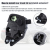 Honda Accord Rear Door Lock Actuator Motor (2013-2017)