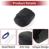 Honda HR-V 2023-2024 Black Carbon Fiber Blue Car Gear Shift Knob Cover