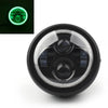 Motorcycle 6.5" Headlight Hi/Lo w/ Green Halo (Universal)