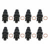 GM Chevy 6.5L Turbo 8PCS Diesel Fuel Injectors 0432217255 (1992-2005)