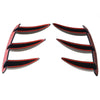 Benz A-Class W176 Rear Bumper Air Vent Spoiler Trim Glossy Black (2013-2018)