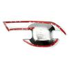 Isuzu D-Max Chrome Red Door Handle Insert Trim (2020-2022)