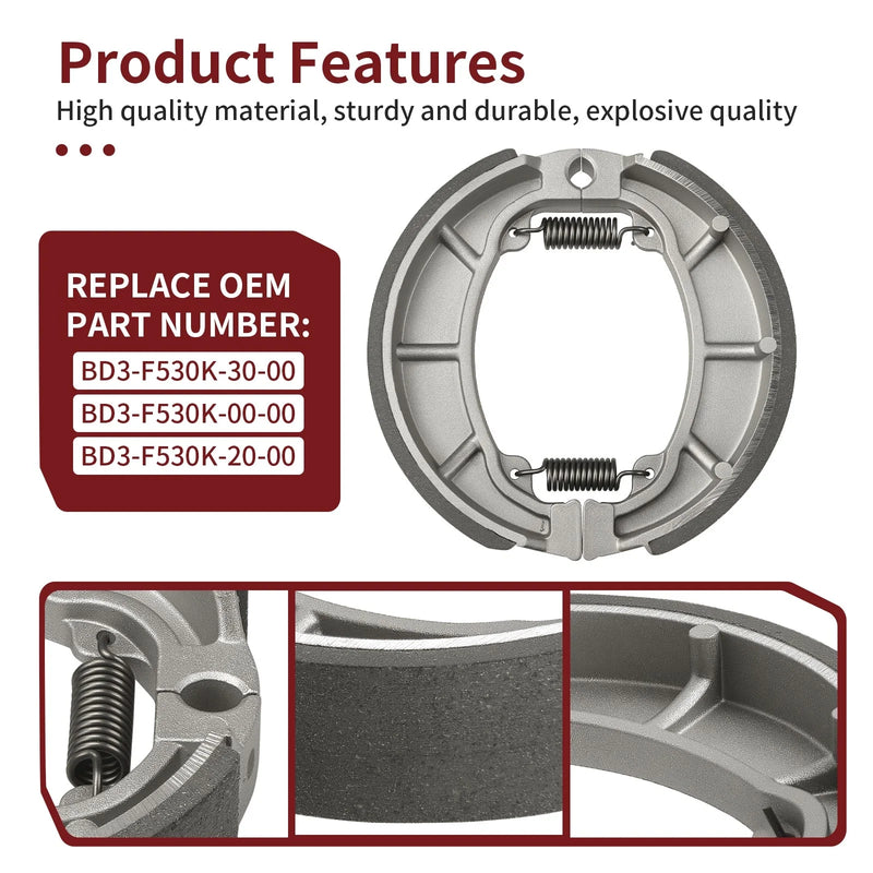 Yamaha YFZ50 Rear Brake Shoes (2019-2024)