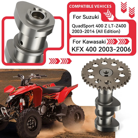 Suzuki LT-Z400 Quadsport 2003-2014 Intake Exhaust Camshaft w/ Chain Kit
