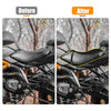 Motorcycle 26.5x23cm Size M Motorcycle Seat Cover Breathable Double Layer 3D Mesh Black