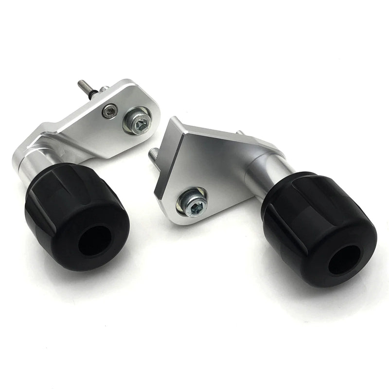 SUZUKI GSX-R1000 Silver Crash Bobbins Sliders Kit (2017-2022)