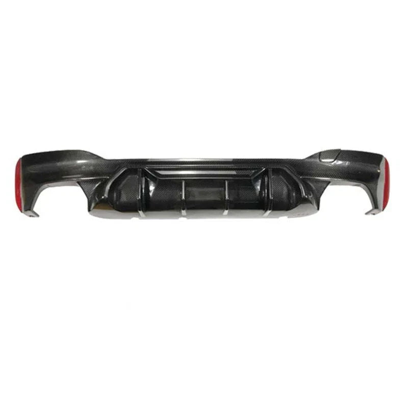 BMW G30 G38 M Sport 2017-2023 Carbon Fiber Rear Diffuser Bumper Lip