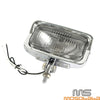 Harley Chopper Cafe Racer Custom Chrome Square Headlight Assembly