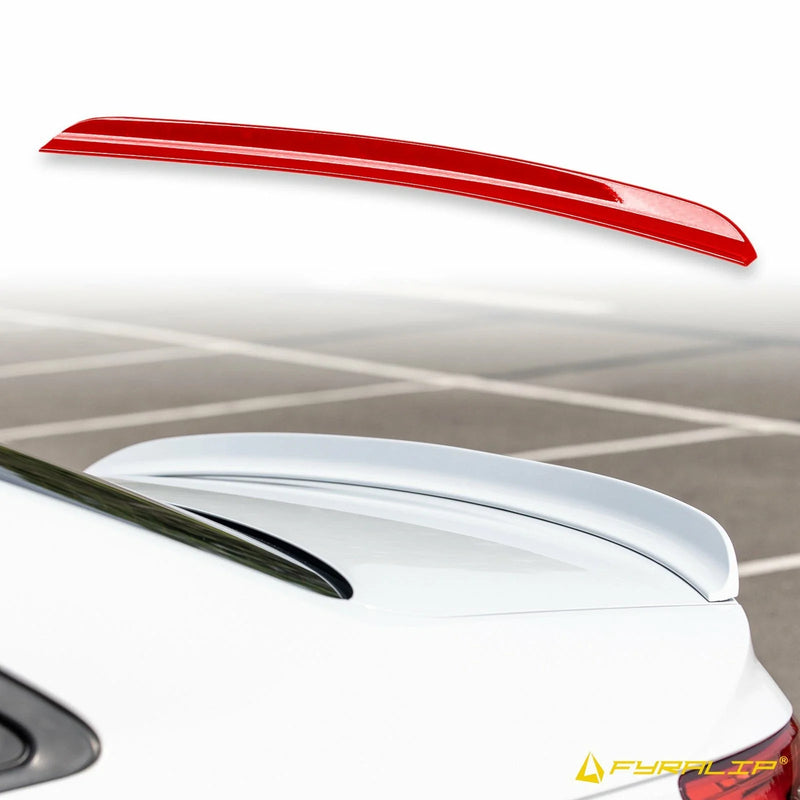 VW Jetta MK5 2005-2010 Red LY3D Boot Lip Spoiler