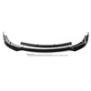 Dodge Charger Gloss Black Front Bumper Lip Splitter Spoiler Set (2015-2022)