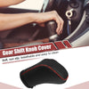 Toyota Crown Auto Gear Shift Knob Cover Protector Black W/ Red Stitches