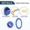 Subaru WRX (2022-2023) Blue Engine Start Button Knob Cover Ring 3 x