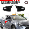 Toyota Corolla Sedan Hatchback Horn Style Rearview Mirror Cover (2020–2024)