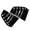 VW Golf MK5 Gloss Black Rear Window Louver Cover Trim (2004-2008)