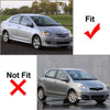 Toyota Yaris Roof Drip Molding Weather Strips (2007-2011)
