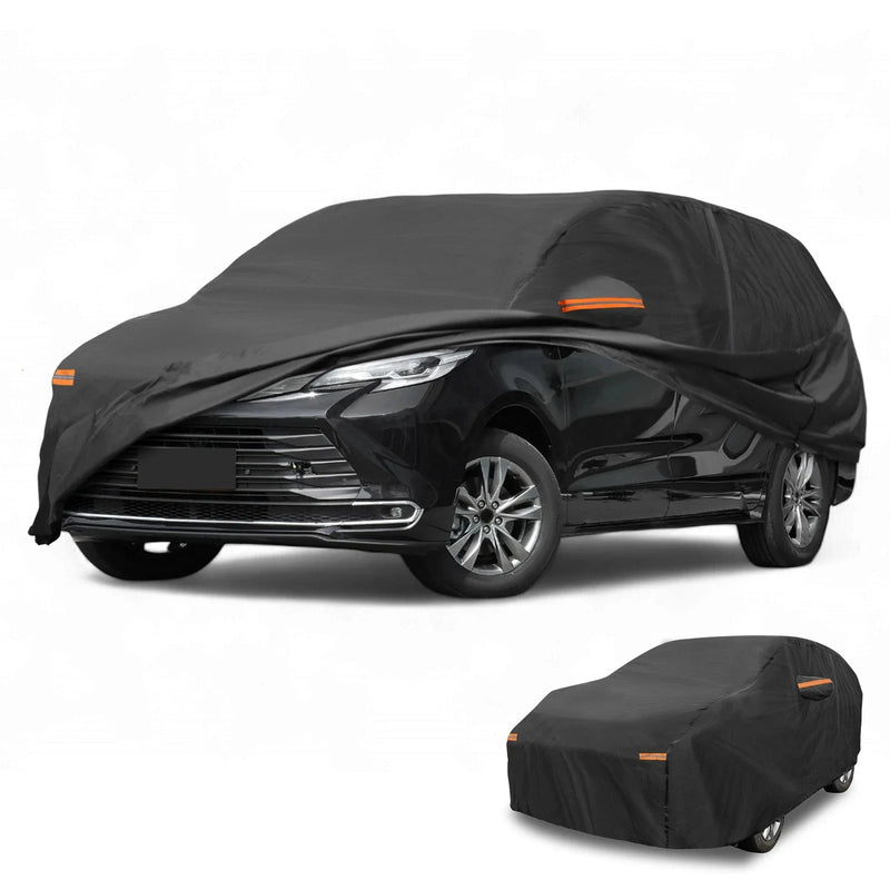 Toyota Sienna Black Waterproof All Weather Car Cover