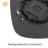 BMW X3 Heated Mirror Glass with Backing - Passenger Side (2011-2014)