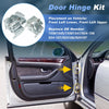 Chevy Blazer S10 Front Left Upper Lower Door Hinge Kit (1995-2005)